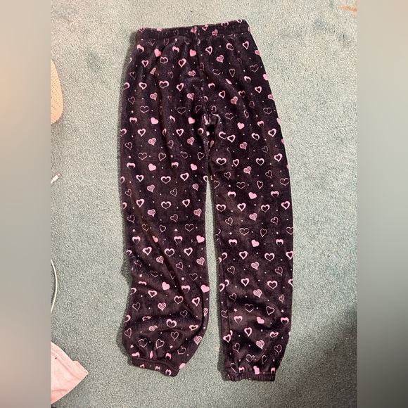 Heart Patterned Pajama Bottoms - Picture 3 of 3